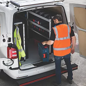 Van Guard Universal Trade Van Racking Unit (1 Straight & 2 Angled Shelves) 1000 x 381 x 1279mm - Image 3