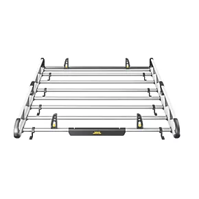 Van Guard Renault Trafic 2001 - 2014 Roof Rack - 8-bar ULTIRack+ L2 H1 Twin Door - Image 2
