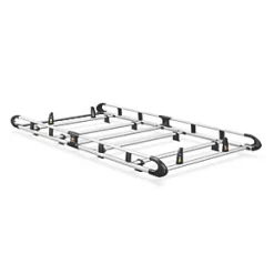 Van Guard Volkswagen Transporter T6 2015 on Roof Rack - 6-bar ULTIRack+ L1 H1 Tailgate