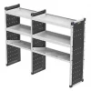 Van Guard Universal Trade Double Van Racking Unit (4 Straight & 2 Angled Shelves) 1716 x 381 x 1279mm