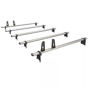 Van Guard VG133-5 Toyota Hiace 2002 on ULTI Van Roof Bars 1400mm