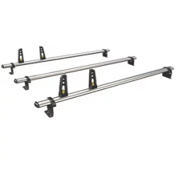 Van Guard VG304-3 Ford Transit Custom 2013 on ULTI Van Roof Bars 1570mm