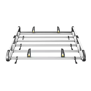 Van Guard Peugeot Partner 2008 - 2018 Roof Rack - 6-bar ULTIRack+ L2 H1 Twin Door - Image 2