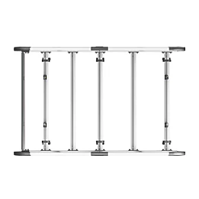 Van Guard Peugeot Partner 2008 - 2018 Roof Rack - 5-bar ULTIRack+ L1 H1 Twin Door - Image 3