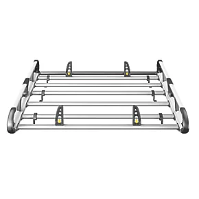 Van Guard Volkswagen Caddy 2015 - 2020 Roof Rack - 6-bar ULTIRack+ L1 H1 Twin Door - Image 2