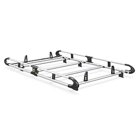 Van Guard Renault Trafic 2014 on Roof Rack - 5-bar ULTIRack+ L1 H2 Twin Door