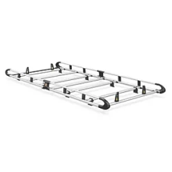 Van Guard Volkswagen Transporter T6 2015 on Roof Rack - 7-bar ULTIRack+ L2 H1 Tailgate